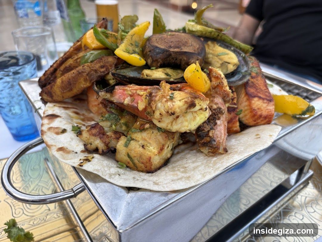 Grilled Seafood Platter