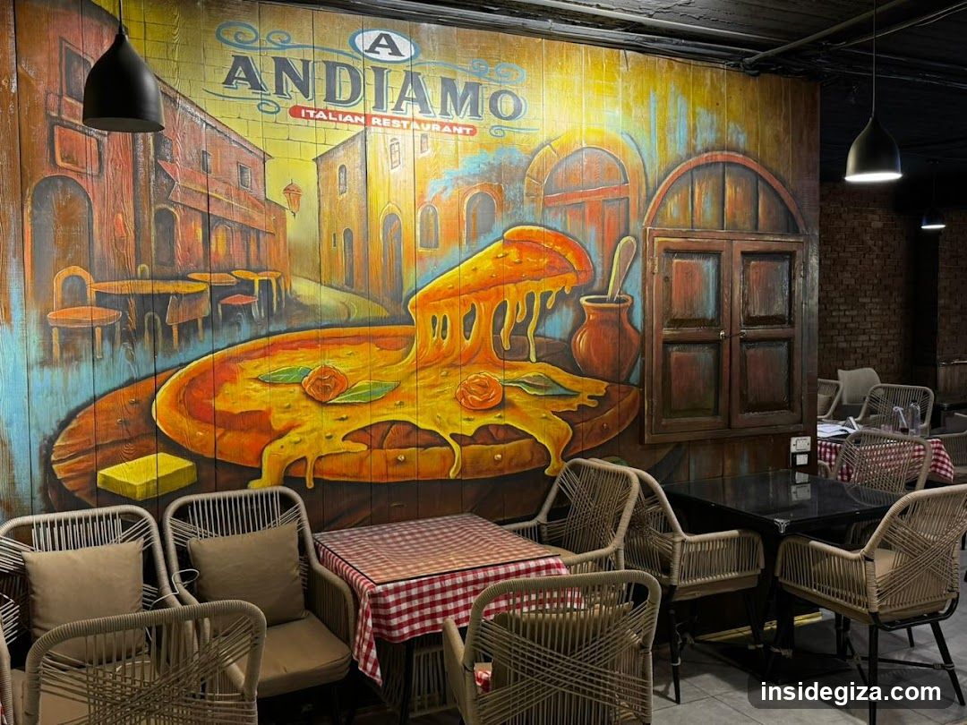 Andiamo Italian Restaurant Interior