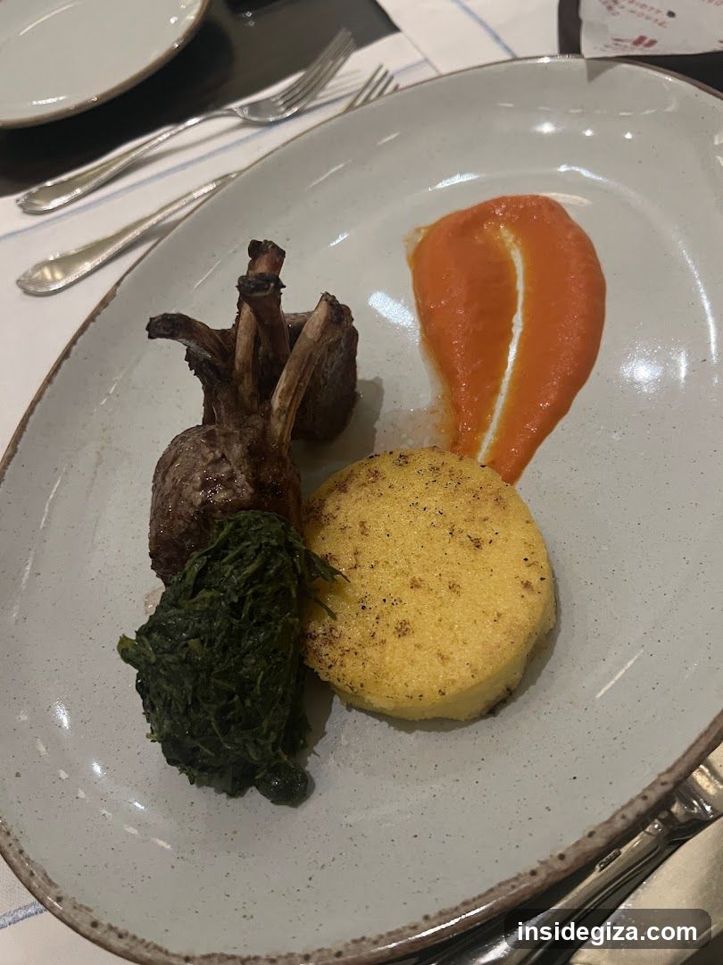 Lamb Chop with Side Dishes