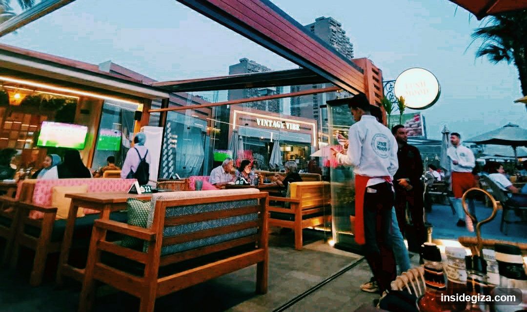 Outdoor Cafe Scene