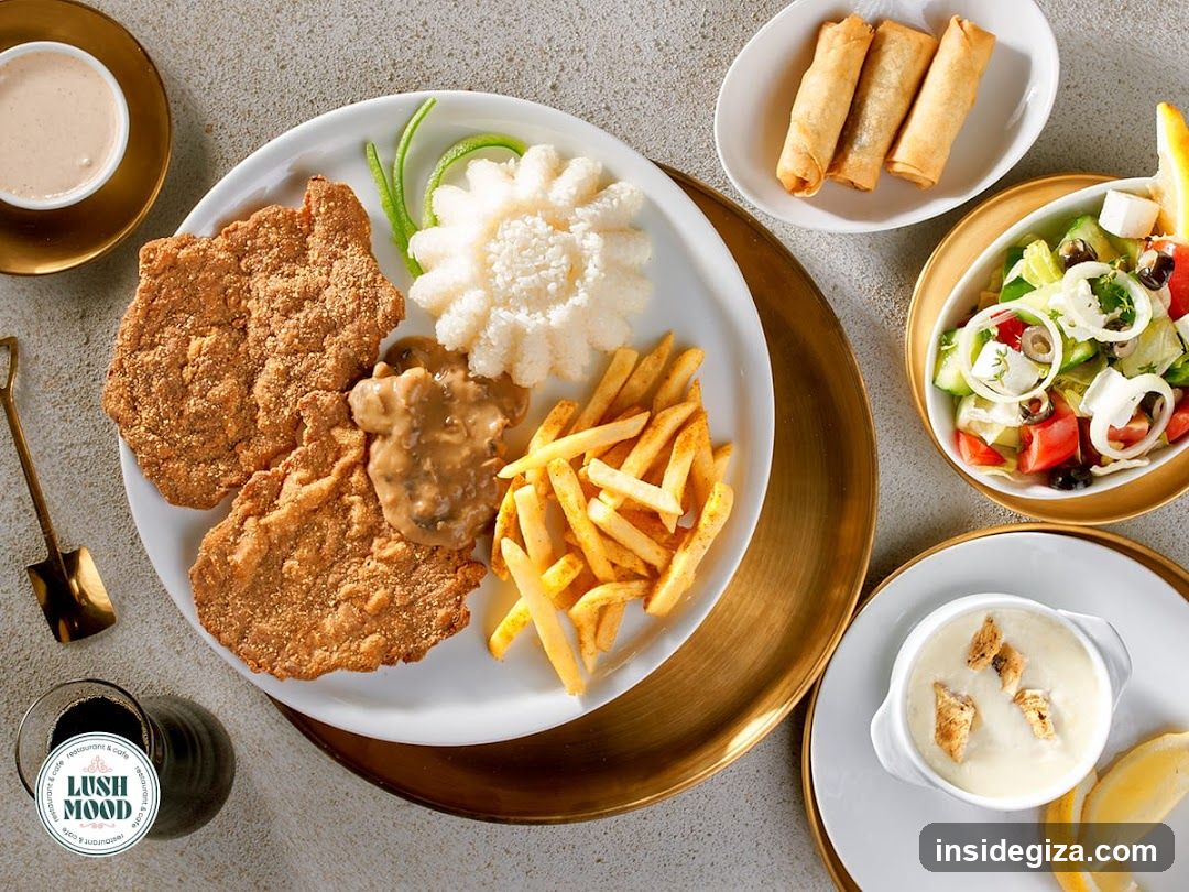 Lush Mood Restaurant Spread