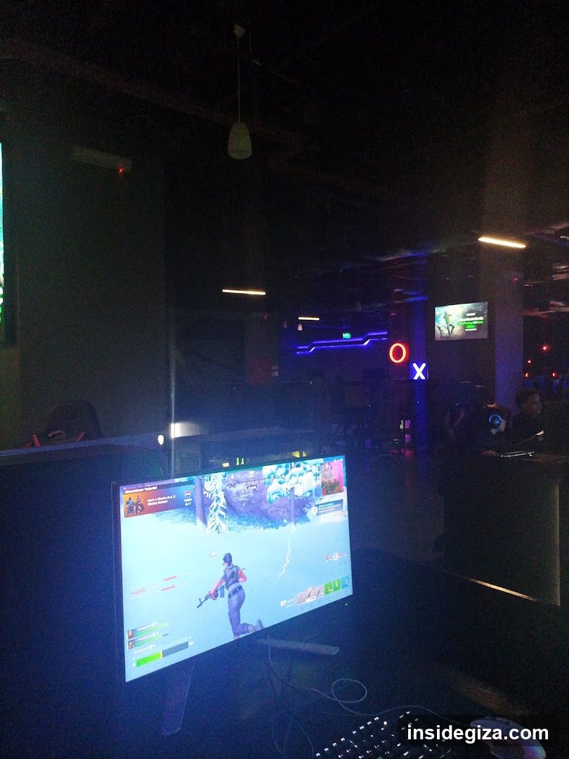 Gaming Lounge Interior
