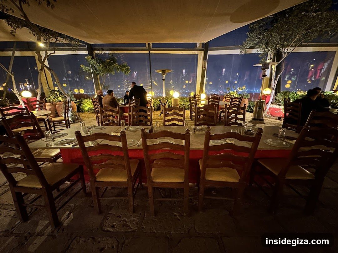 Dining Area at Night