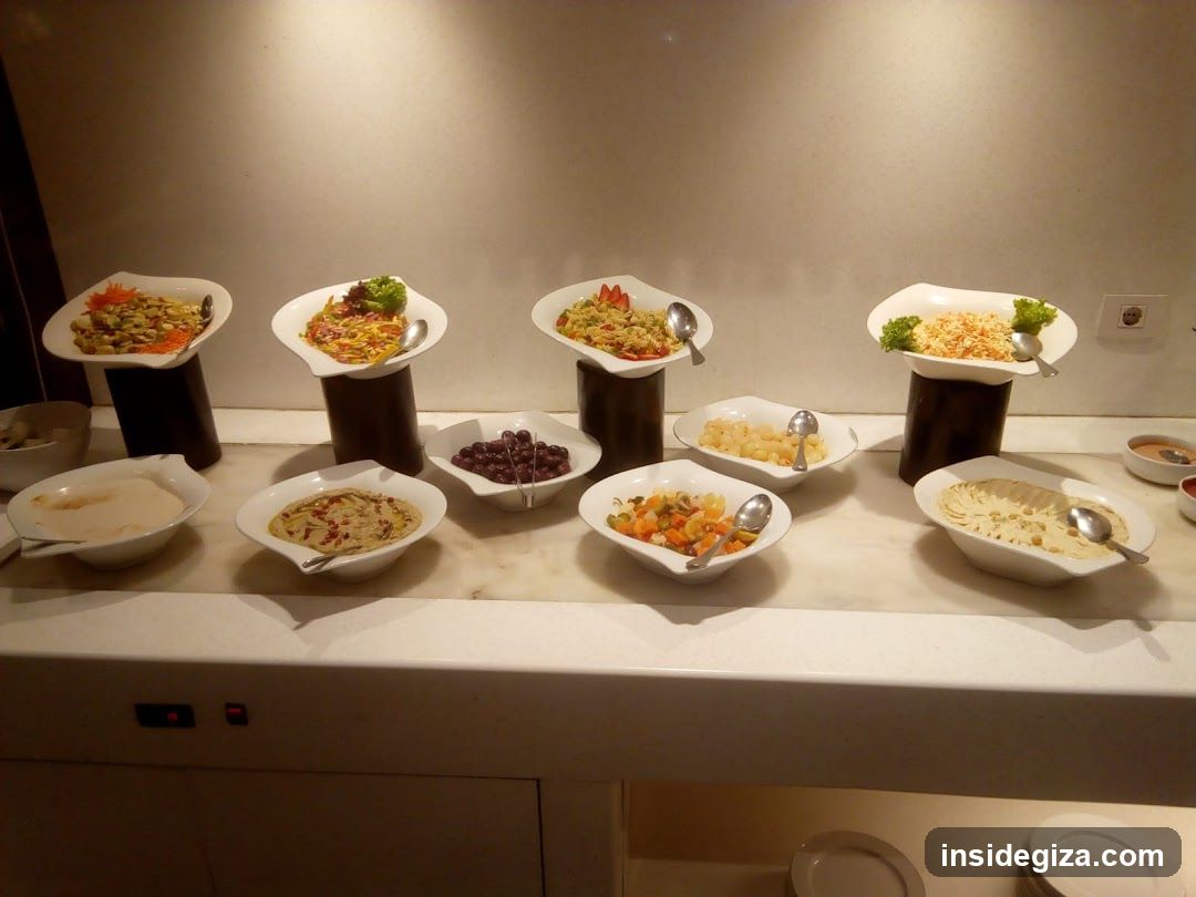 Buffet Food Display