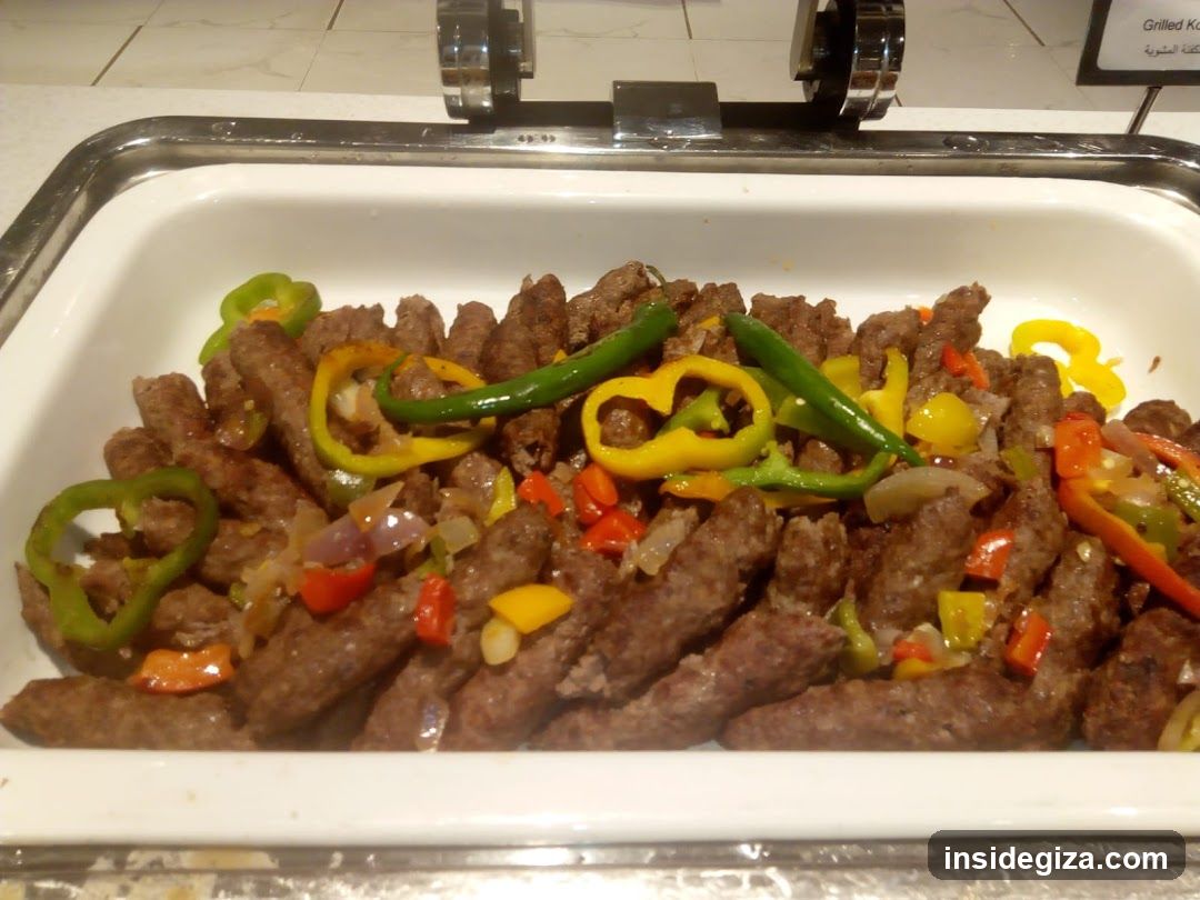 Grilled Kebab with Peppers