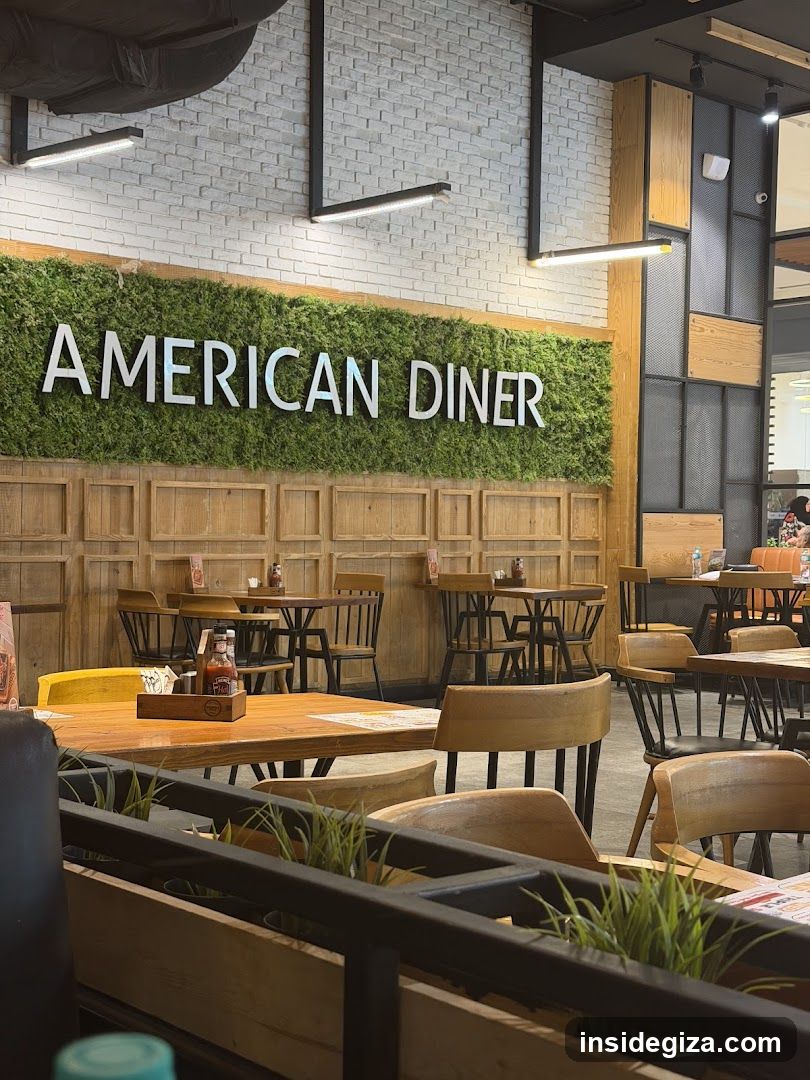 American Diner Interior