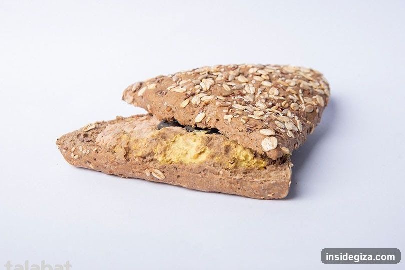 Oatmeal Cookie with Yellow Filling