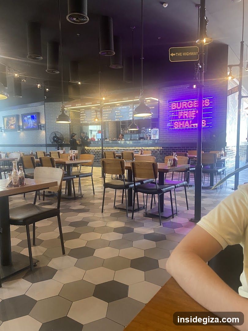 Burger Joint Interior