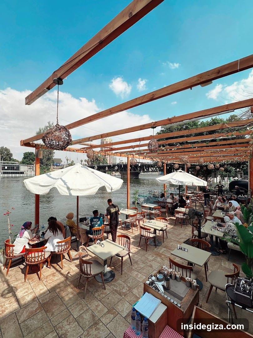 Riverside Cafe Outdoor Seating