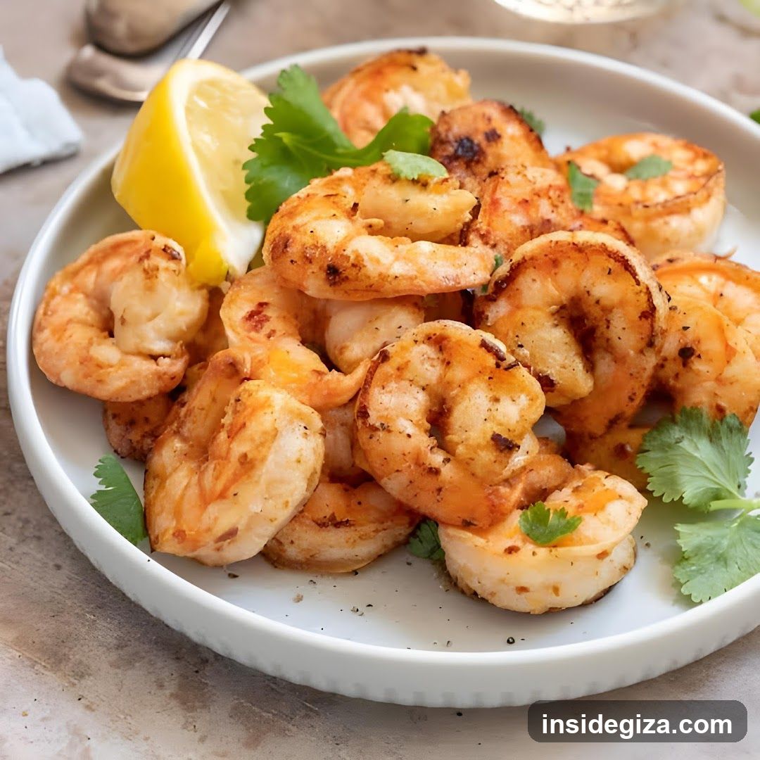 Grilled Shrimp with Lemon and Cilantro