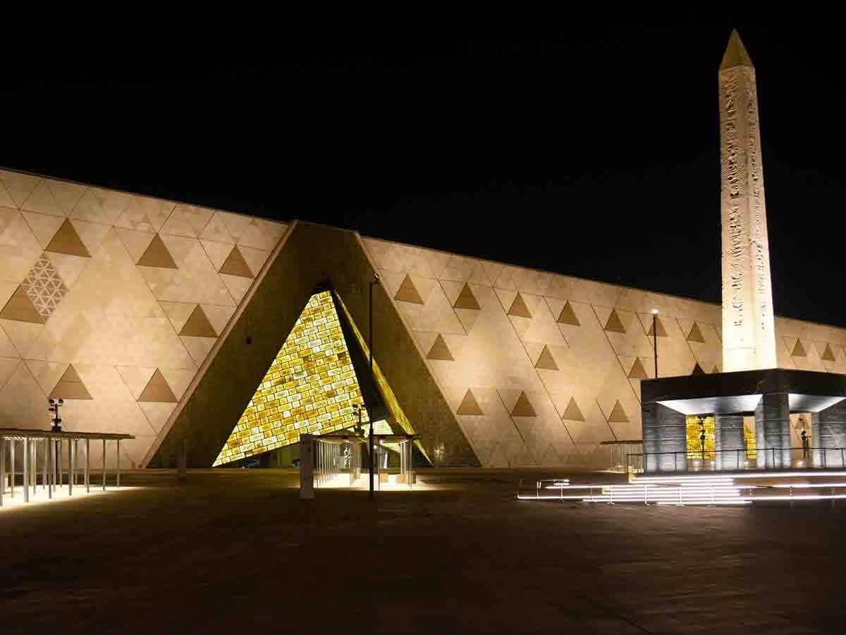 Fatma Said at the Grand Egyptian Museum