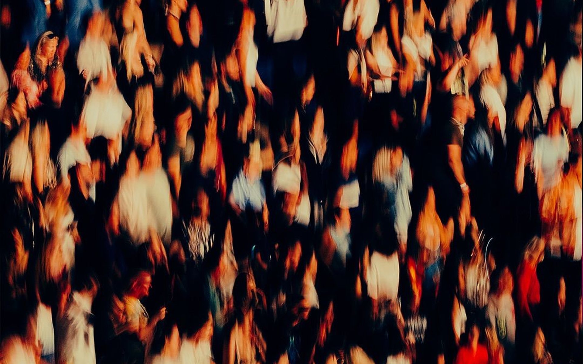 Crowd in motion at a previous UTH Festival edition