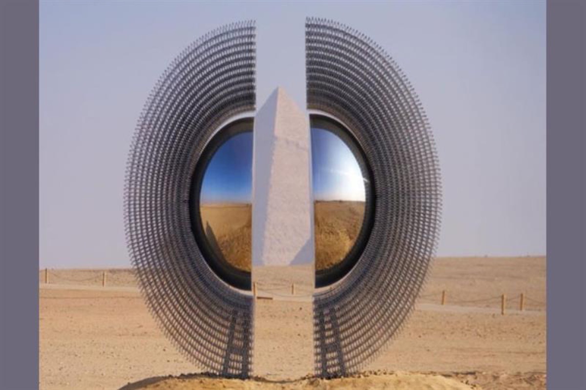 How to walk Forever Is Now 6 on the Giza Plateau, 4 to 28 November