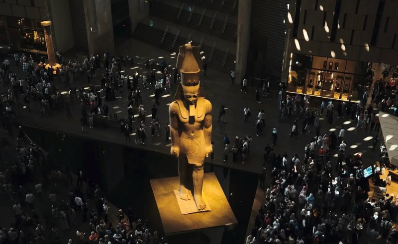 Grand Egyptian Museum records 6.5 million visitors since November 2025 opening