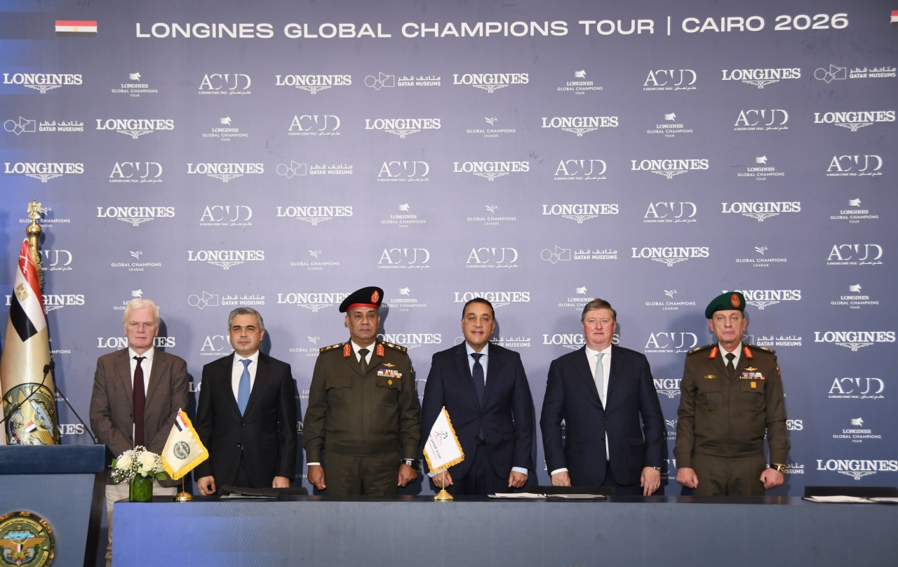Longines Global Champions Tour debuts at the Giza Pyramids, 22 to 24 October